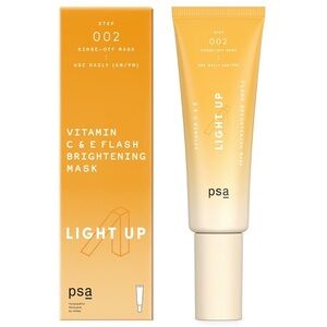 PSA Light Up Vitamin C & E Brightening Mask NIB